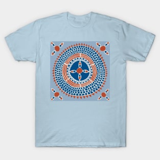 African Tribal Sunflowers T-Shirt